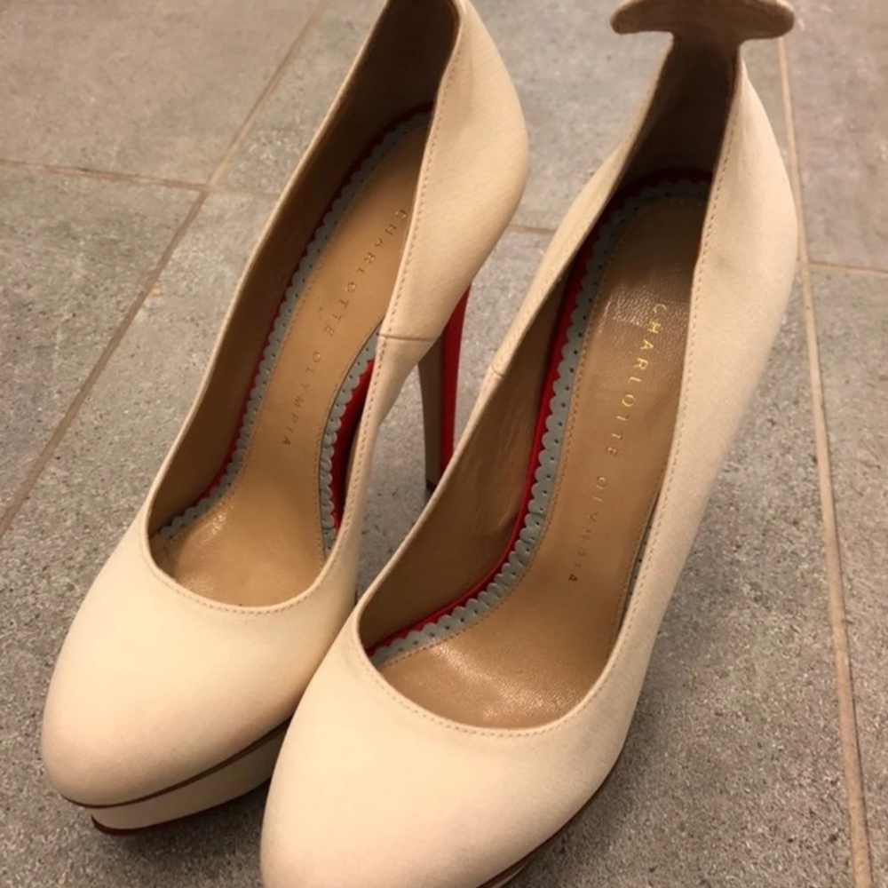 Charlotte Olympia heels size 5.5 - Picture 5 of 6